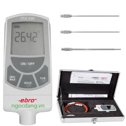 Nhiệt kế chuẩn, máy đo nhiệt độ điện tử chính xác cao, Ebro