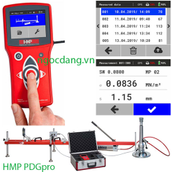 Bộ đo E bằng tấm ép cứng, thu dữ liệu tự động